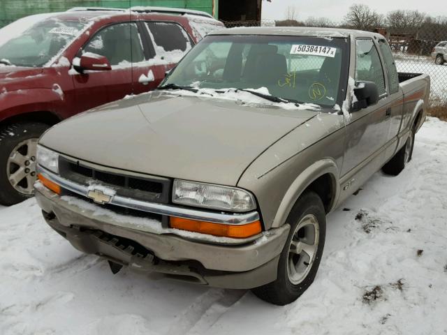 1GCCS1958Y8295938 - 2000 CHEVROLET S TRUCK S1 TAN photo 2