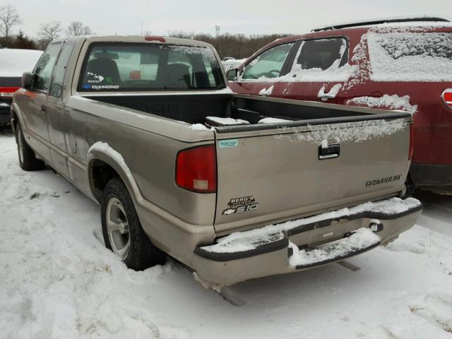 1GCCS1958Y8295938 - 2000 CHEVROLET S TRUCK S1 TAN photo 3