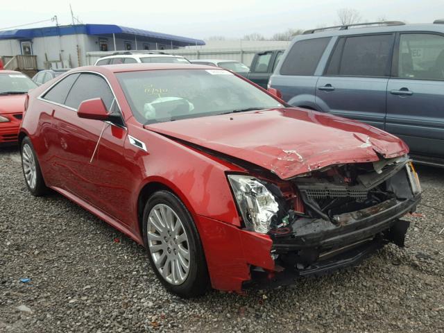 1G6DJ1EDXB0143186 - 2011 CADILLAC CTS PERFOR أحمر صورة 1