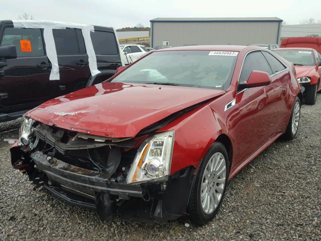 1G6DJ1EDXB0143186 - 2011 CADILLAC CTS PERFOR RED photo 2