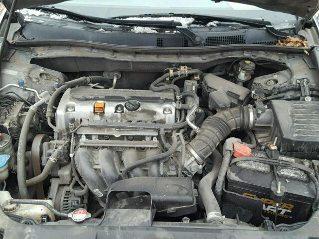 1HGCP26328A115812 - 2008 HONDA ACCORD LX GRAY photo 7