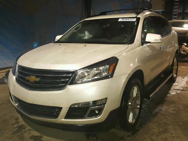 1GNKRGKD1FJ165959 - 2015 CHEVROLET TRAVERSE L TAN photo 2