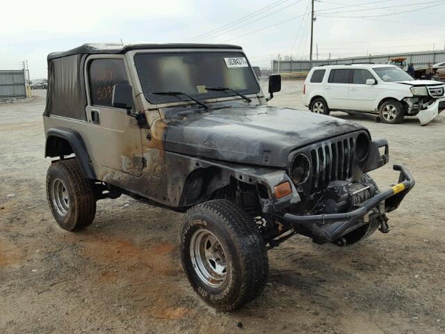 1J4FY29P4XP407507 - 1999 JEEP WRANGLER / TAN photo 1