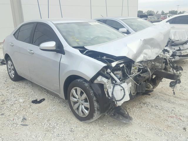 5YFBURHE0GP551353 - 2016 TOYOTA COROLLA L SILVER photo 1