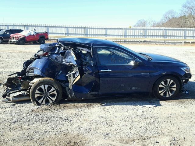 1HGCR2F33DA203627 - 2013 HONDA ACCORD LX BLUE photo 9