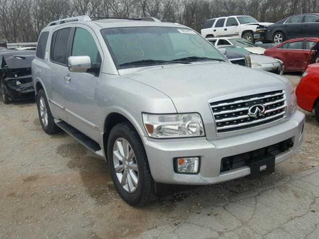 5N3AA08C39N902774 - 2009 INFINITI QX56 SILVER photo 1