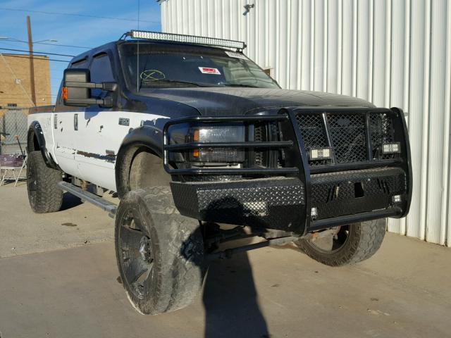 1FTWW31P85EB58280 - 2005 FORD F350 SRW S BLACK photo 1