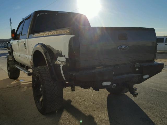 1FTWW31P85EB58280 - 2005 FORD F350 SRW S BLACK photo 3