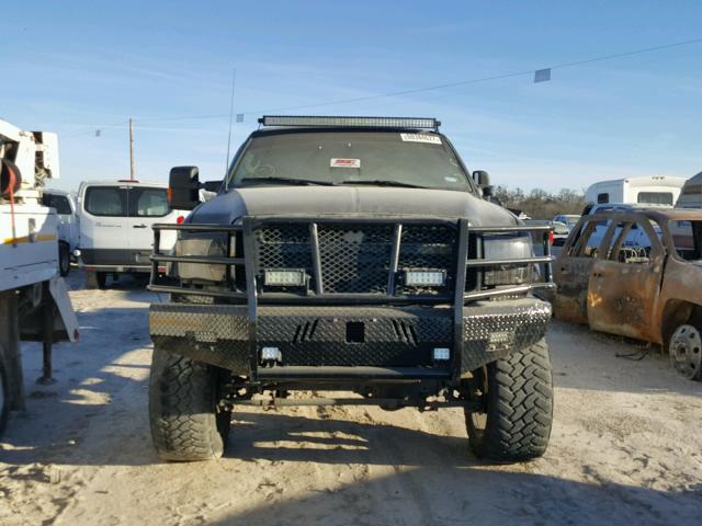 1FTWW31P85EB58280 - 2005 FORD F350 SRW S BLACK photo 9