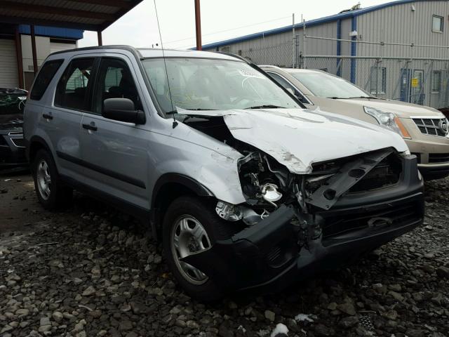 SHSRD78585U302710 - 2005 HONDA CRV SILVER photo 1