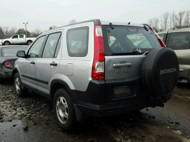 SHSRD78585U302710 - 2005 HONDA CRV SILVER photo 3