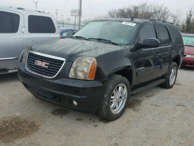 1GKFC13008R119987 - 2008 GMC YUKON BLACK photo 2