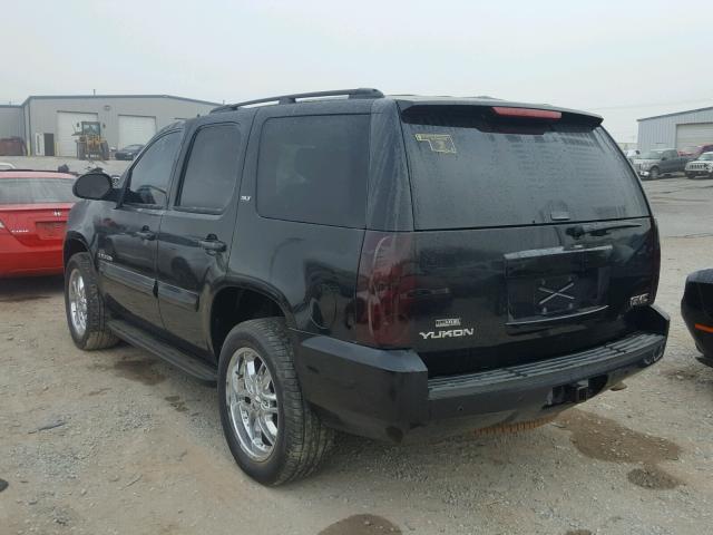 1GKFC13008R119987 - 2008 GMC YUKON BLACK photo 3