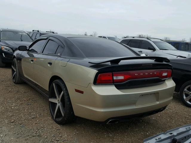 2C3CDXAT4CH242863 - 2012 DODGE CHARGER PO TWO TONE photo 3