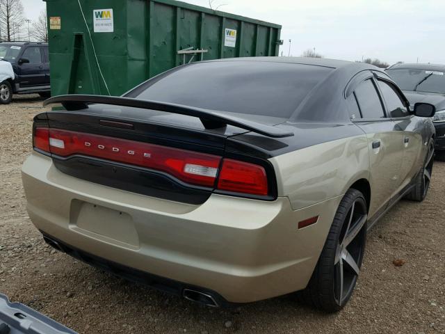 2C3CDXAT4CH242863 - 2012 DODGE CHARGER PO TWO TONE photo 4