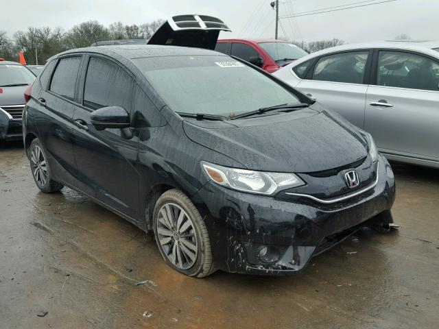 3HGGK5H8XFM733034 - 2015 HONDA FIT EX BLACK photo 1