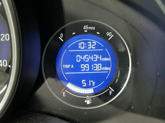 3HGGK5H8XFM733034 - 2015 HONDA FIT EX BLACK photo 8