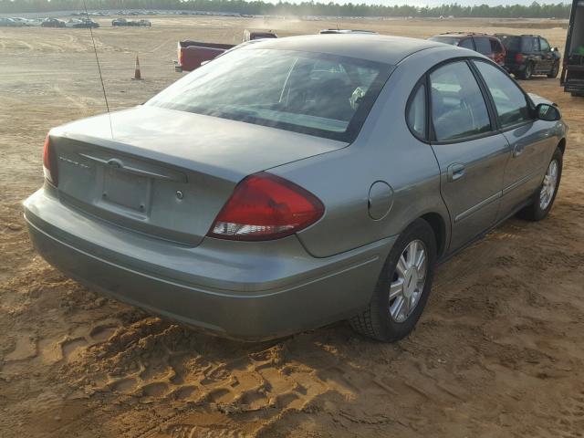 1FAFP562X5A251501 - 2005 FORD TAURUS SEL SILVER photo 4