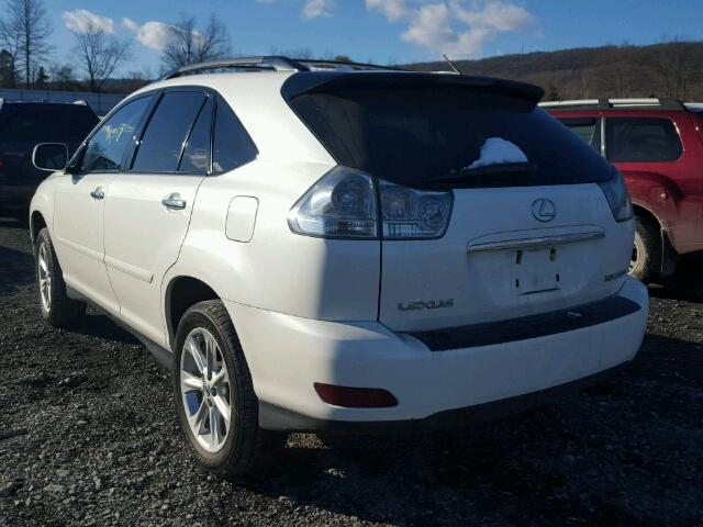 2T2HK31U38C094761 - 2008 LEXUS RX 350 WHITE photo 3