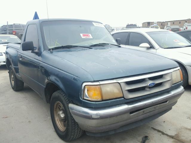 1FTCR10A1VPA97189 - 1997 FORD RANGER GREEN photo 1