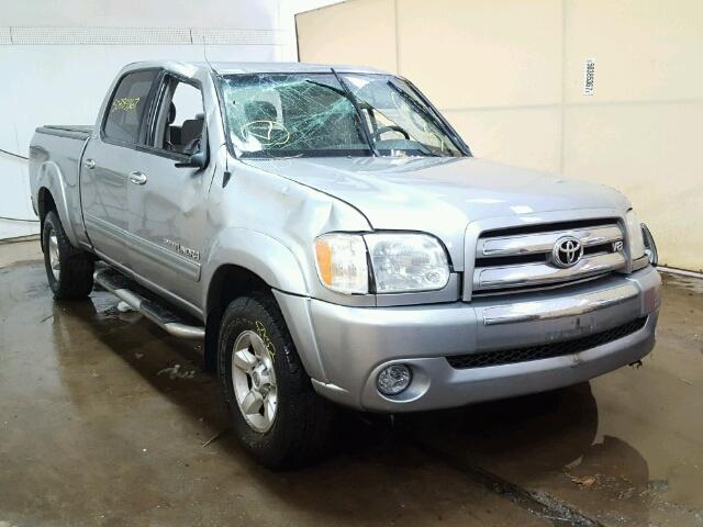 5TBDT44185S501282 - 2005 TOYOTA TUNDRA DOU SILVER photo 1