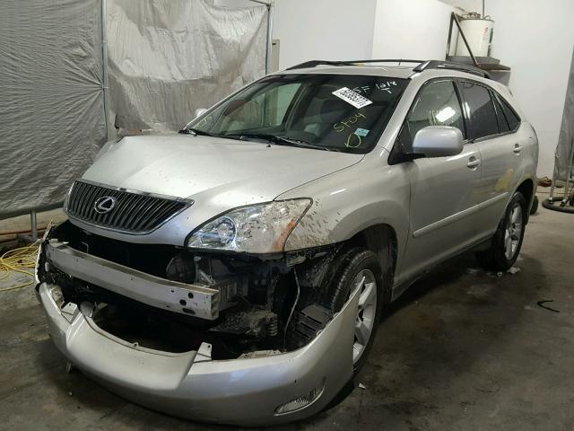 JTJGA31U440040521 - 2004 LEXUS RX 330 SILVER photo 2