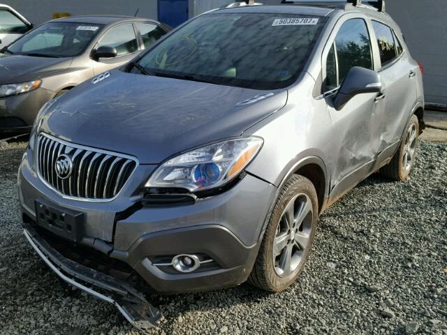 KL4CJBSB3EB777167 - 2014 BUICK ENCORE CON GRAY photo 9