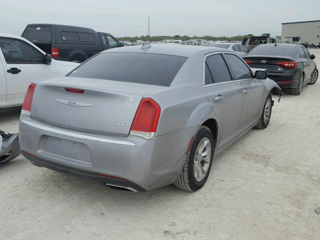 2C3CCAAG3FH755223 - 2015 CHRYSLER 300 LIMITE CHARCOAL photo 4