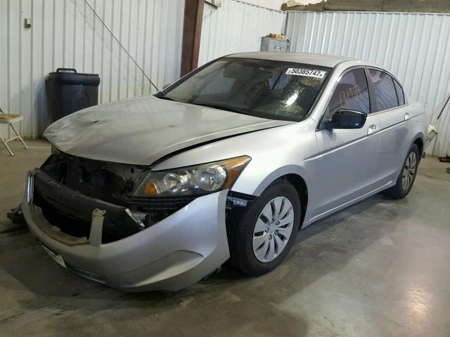 1HGCP26329A132076 - 2009 HONDA ACCORD LX SILVER photo 2