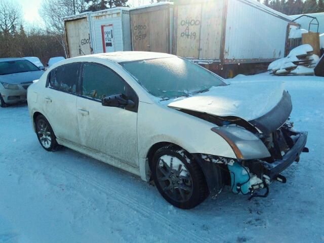 3N1CB6AP8CL782970 - 2012 NISSAN SENTRA SE- WHITE photo 1