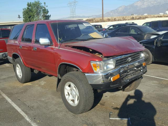 JT3VN29VXP0017100 - 1993 TOYOTA 4RUNNER VN RED photo 1