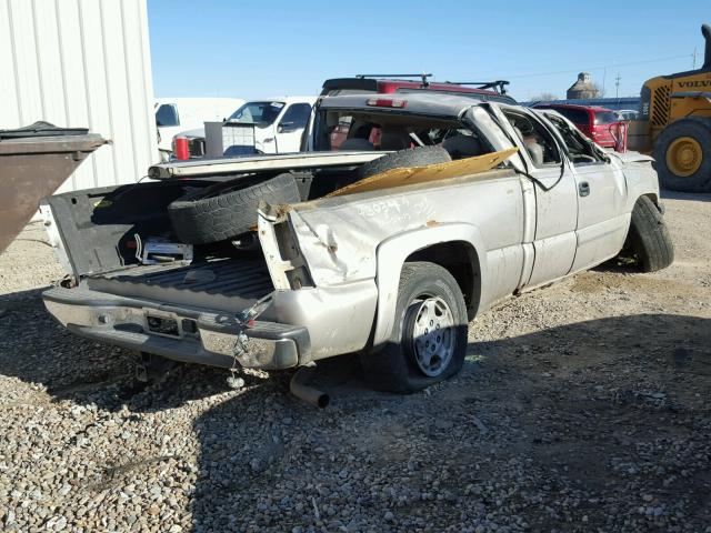 1GCEK19T04E297492 - 2004 CHEVROLET SILVERADO GOLD photo 4