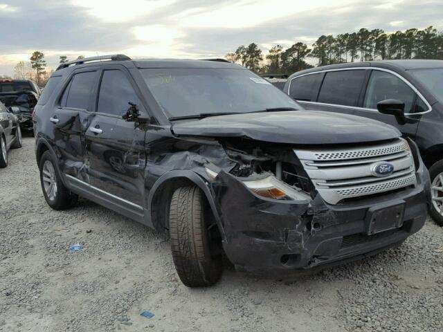 1FMHK7D88CGA47838 - 2012 FORD EXPLORER X BLACK photo 1