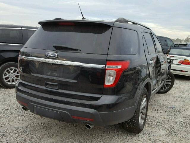 1FMHK7D88CGA47838 - 2012 FORD EXPLORER X BLACK photo 4