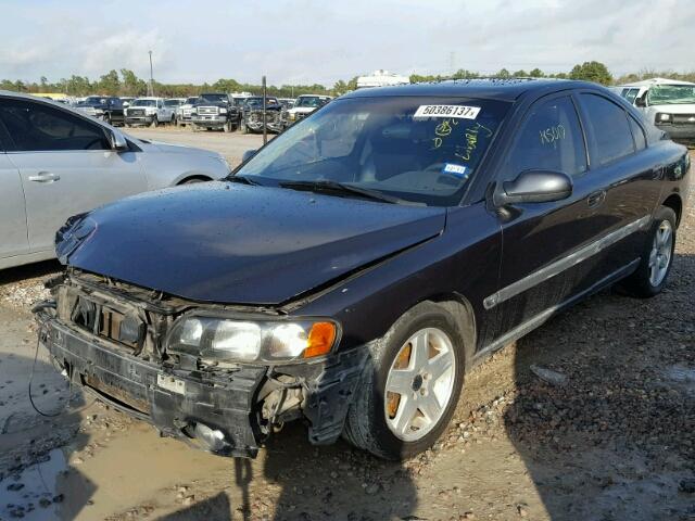 YV1RS53D522123887 - 2002 VOLVO S60 T5 GRAY photo 2