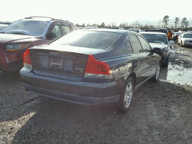 YV1RS53D522123887 - 2002 VOLVO S60 T5 GRAY photo 4