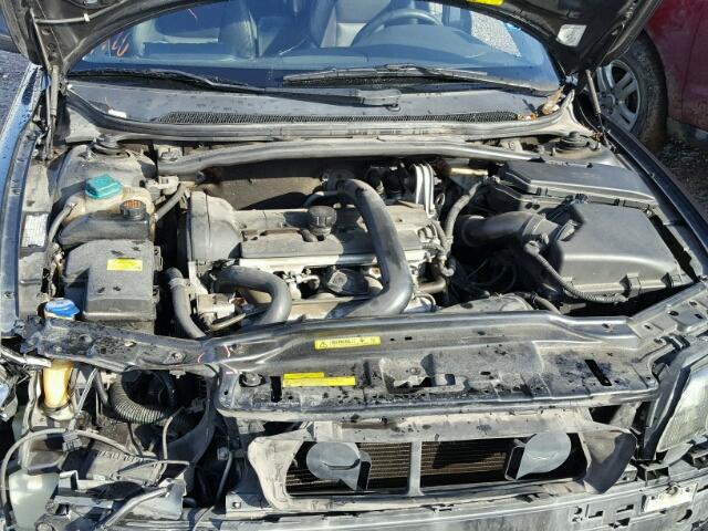 YV1RS53D522123887 - 2002 VOLVO S60 T5 GRAY photo 7