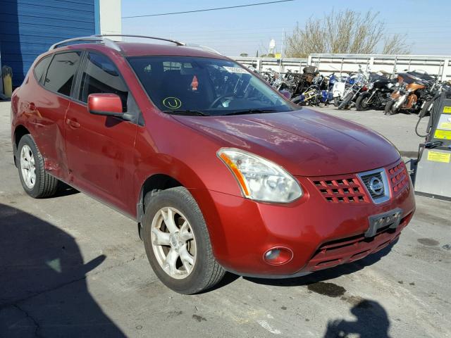 JN8AS58V58W140523 - 2008 NISSAN ROGUE S RED photo 1