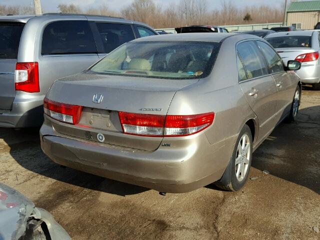 1HGCM66553A050836 - 2003 HONDA ACCORD EX GOLD photo 4