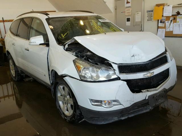 1GNLVFED3AS137296 - 2010 CHEVROLET TRAVERSE L WHITE photo 1