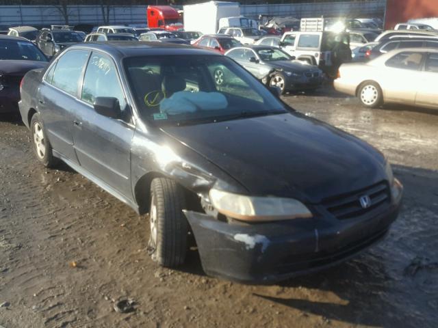 1HGCG16512A068811 - 2002 HONDA ACCORD EX BLACK photo 1