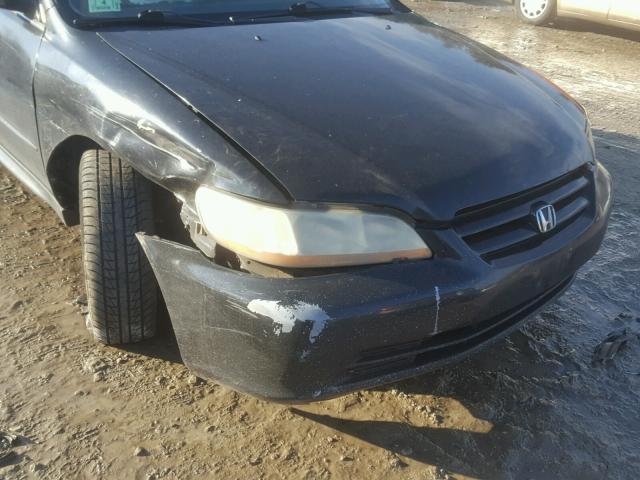 1HGCG16512A068811 - 2002 HONDA ACCORD EX BLACK photo 10