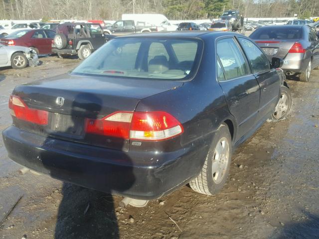 1HGCG16512A068811 - 2002 HONDA ACCORD EX BLACK photo 4