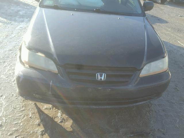 1HGCG16512A068811 - 2002 HONDA ACCORD EX BLACK photo 9