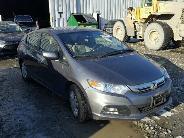 JHMZE2H35DS004394 - 2013 HONDA INSIGHT GRAY photo 1