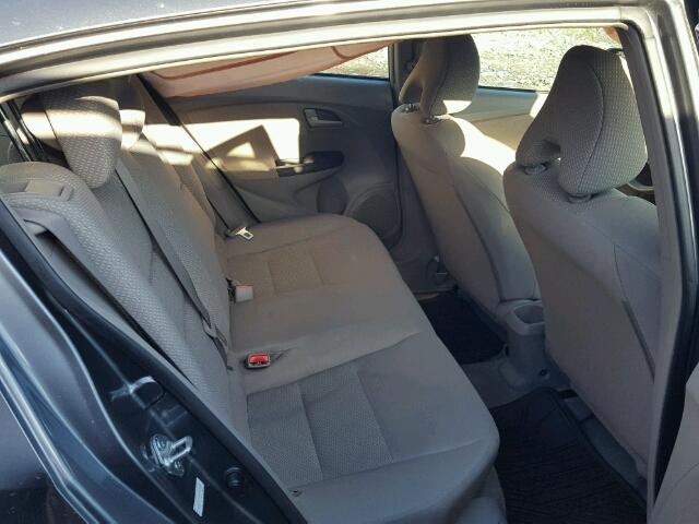 JHMZE2H35DS004394 - 2013 HONDA INSIGHT GRAY photo 6