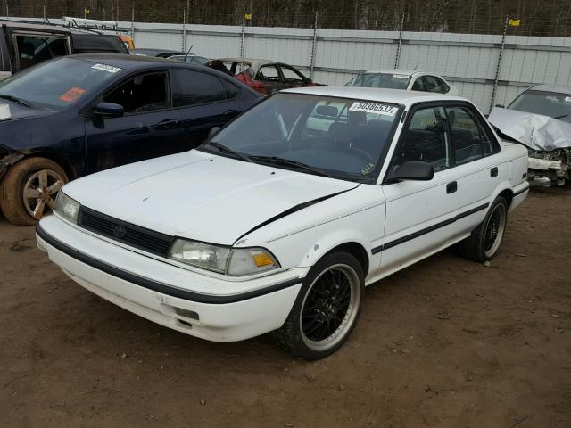 1NXAE94A9MZ193126 - 1991 TOYOTA COROLLA DL WHITE photo 2