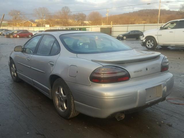 1G2WP52K6XF250601 - 1999 PONTIAC GRAND PRIX SILVER photo 3