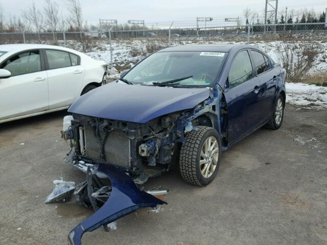 JM1BL1V77C1621097 - 2012 MAZDA 3 I BLUE photo 2