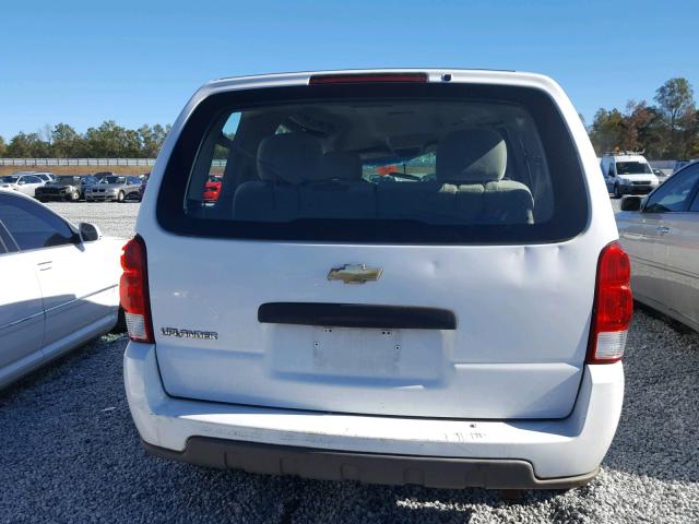 1GBDV13LX6D205197 - 2006 CHEVROLET UPLANDER I 白色 照片 10